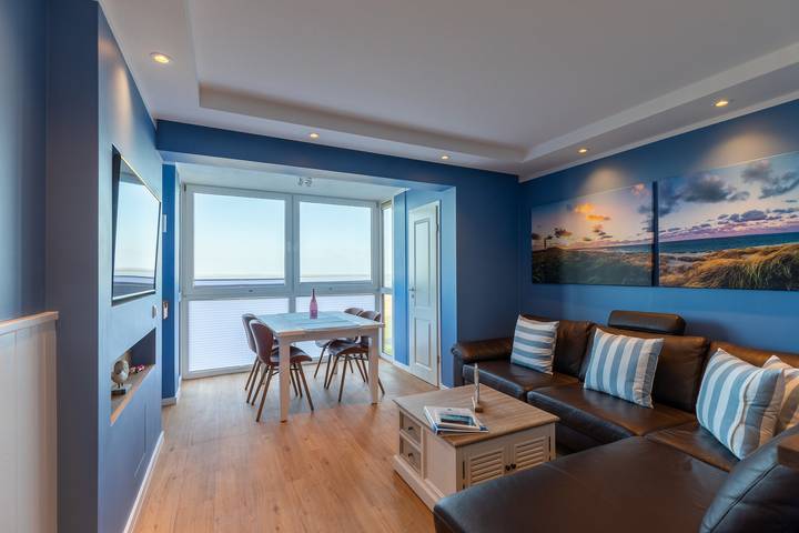 Ferienwohnung für 4 Personen, mit Balkon in Sahlenburg