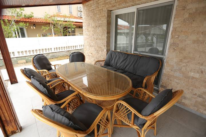 Große Villa am Strand in Türkische Ägäis