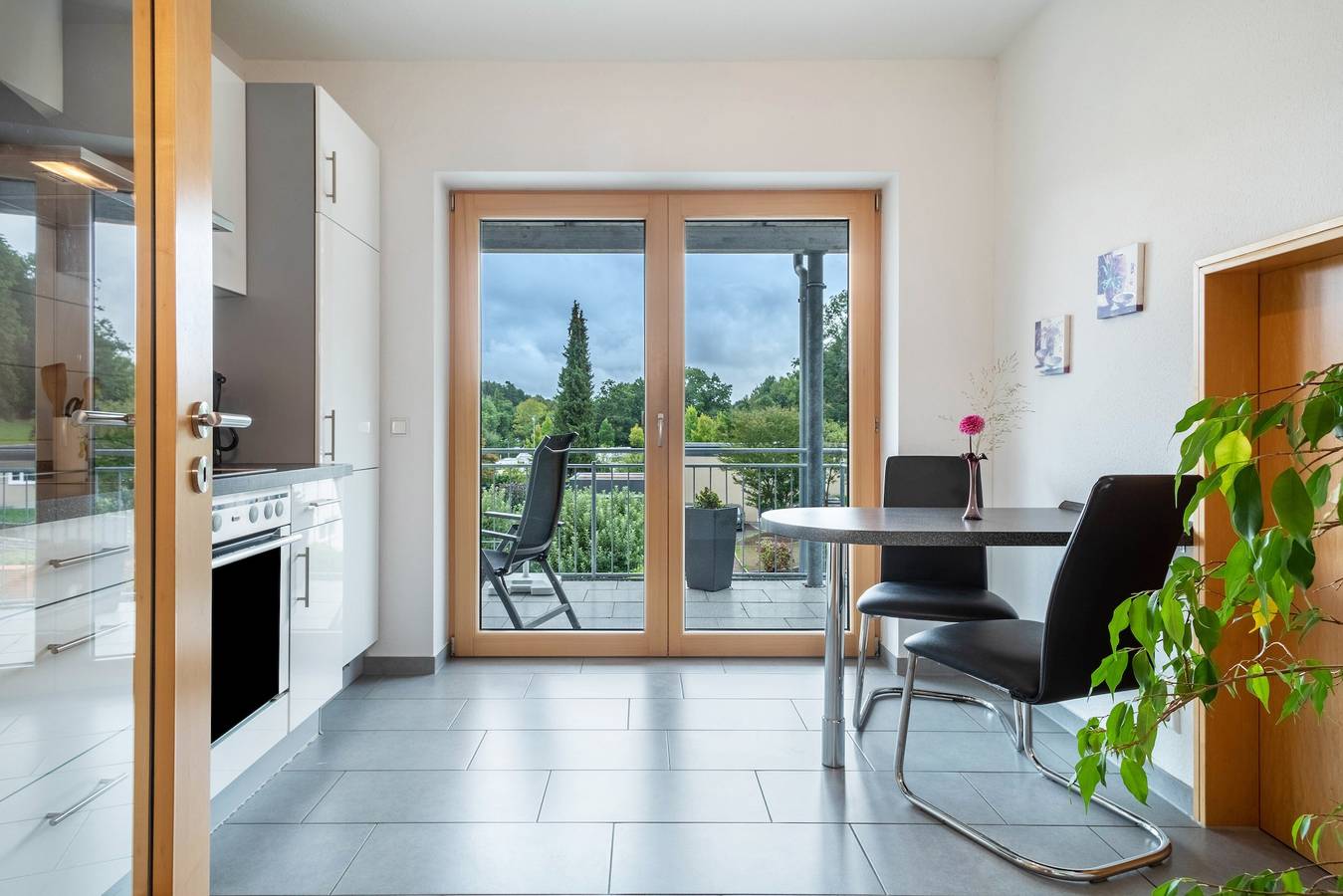 Ganze Wohnung, Ferienwohnung '3 Dachgeschoss' mit Balkon und Wlan in Bad Waldsee, Region Bodensee-Oberschwaben