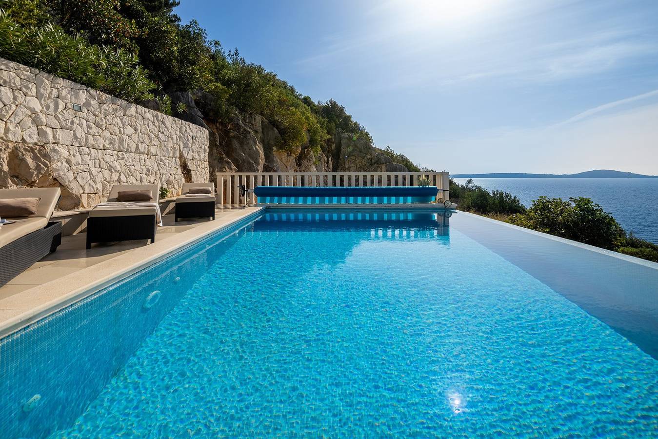 Villa Vese Vitez mit beheiztem Pool in Vinisce, Split-Dalmatien