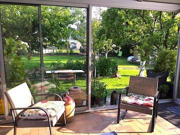 Chambre d’hôte pour 2 personnes, avec jardin dans Parc naturel régional des Marais du Cotentin et du Bessin