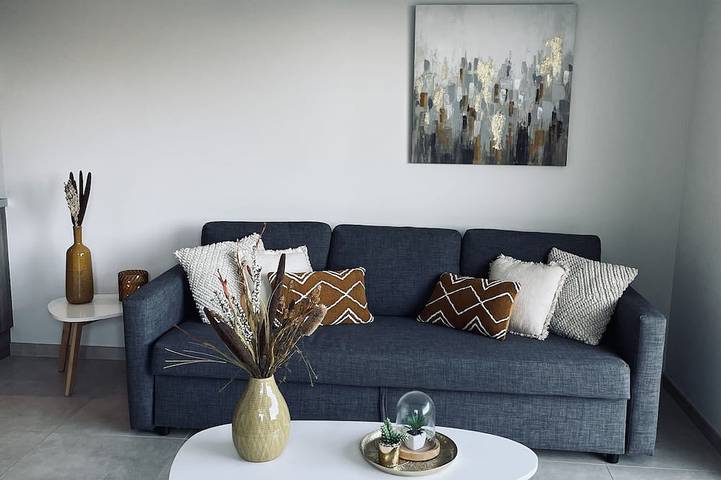 Appartement de vacances pour 4 personnes, avec jardin et terrasse