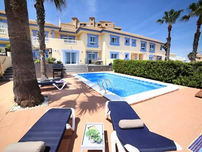 Chalet para 8 personas, con jardín en La Manga