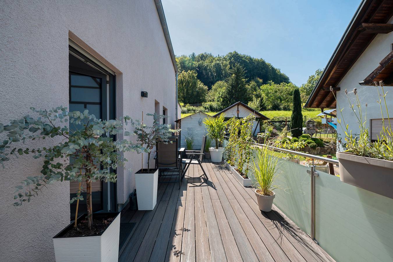 Ganze Wohnung, Ferienwohnung 'Bra Wa' mit Bergblick, privater Terrasse und Wi-Fi in Ettenheim, Hochschwarzwald