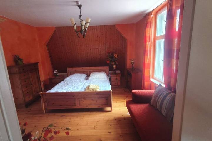 Ganze Wohnung, Ruhige Fewo auf historischem Mühlenhof – Natur, Tiere & See in Hennickendorf, Rüdersdorf bei Berlin