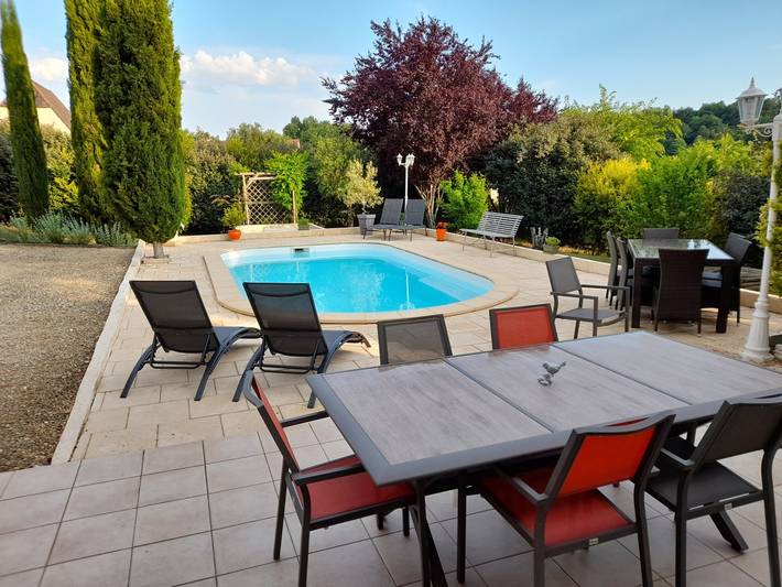 Chambre d’hôte pour 2 personnes, avec piscine et jardin à Carsac-Aillac - 2