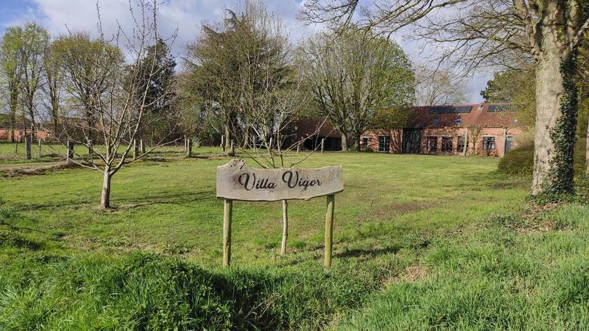 Landhaus für 24 Personen, mit Sauna und Ausblick sowie Garten, kinderfreundlich in Flandern - 2