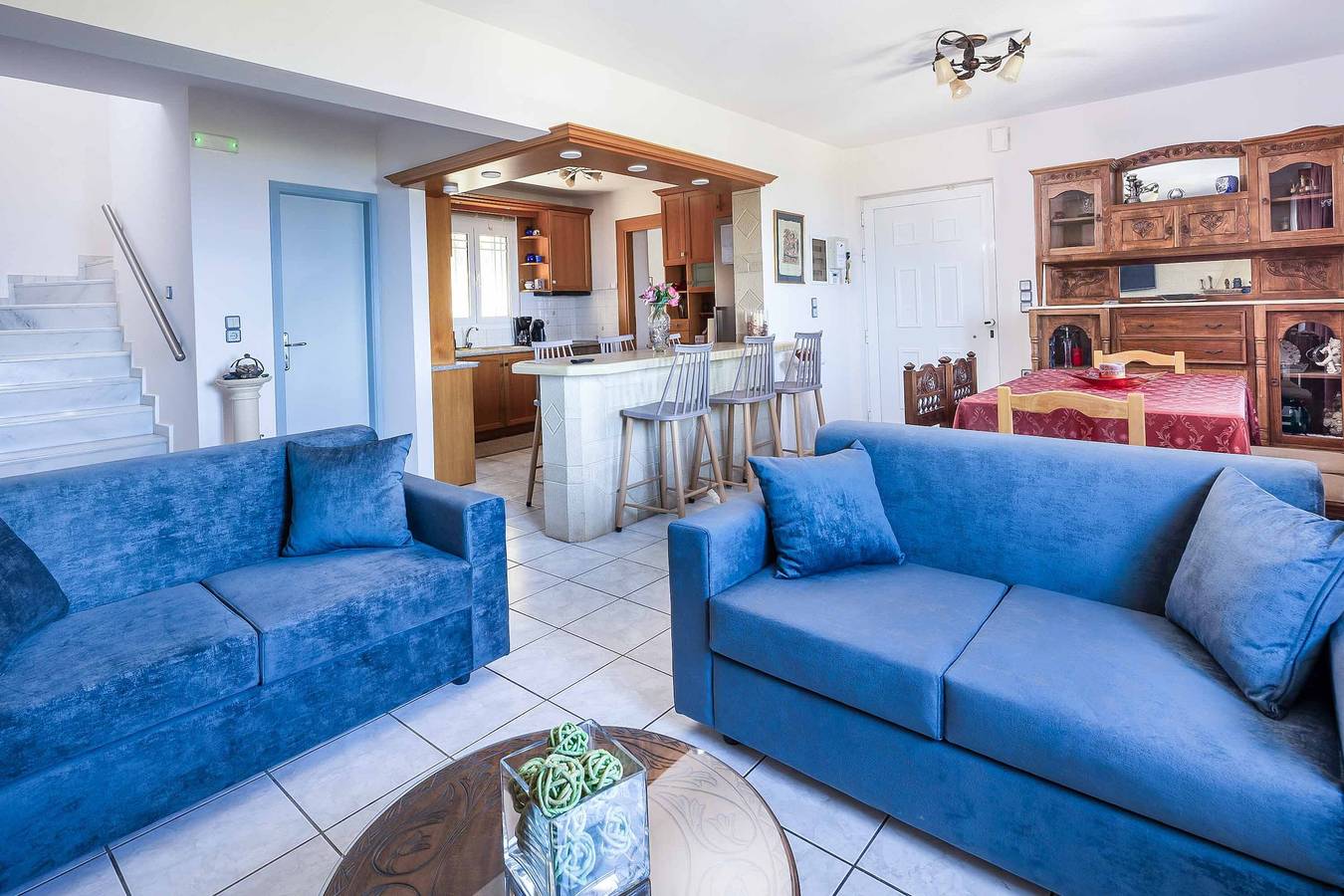 Villa für 6 Personen mit Garten in Agia Pelagia, Achlada