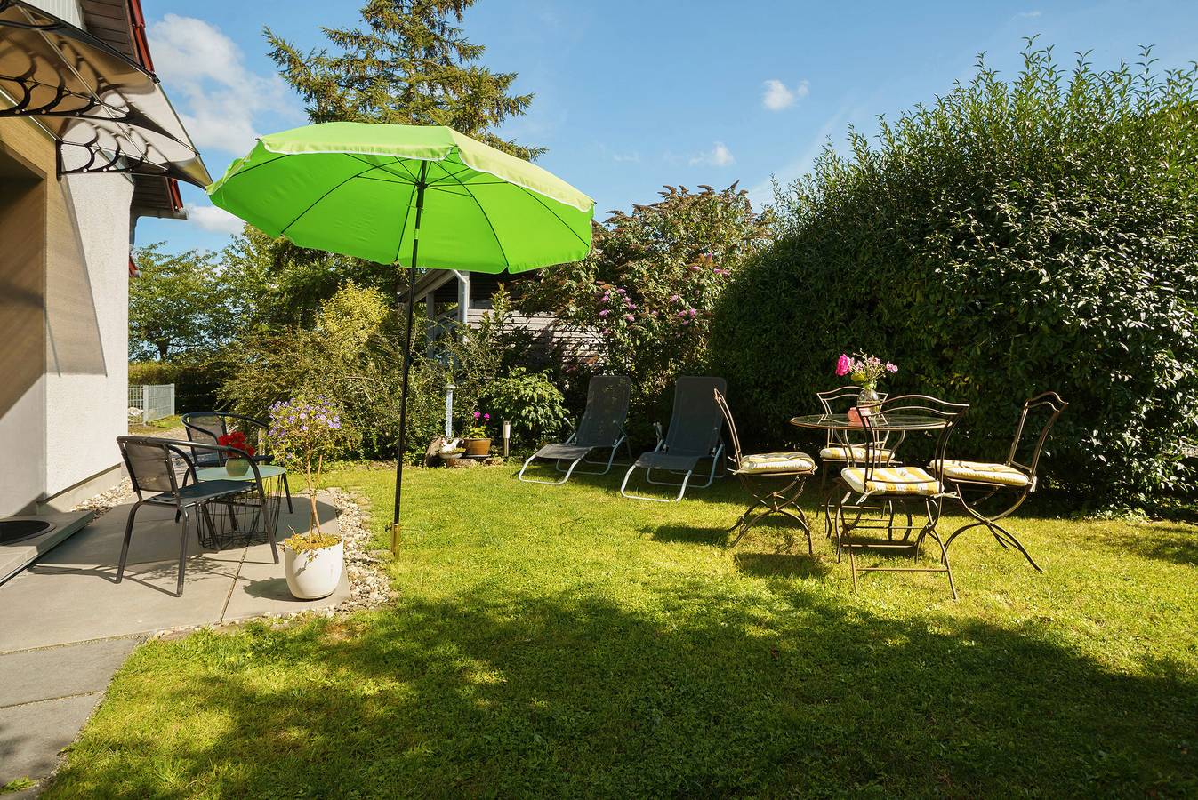 Apartamento entero, Apartamento 'Sonnenblick' con terraza privada, jardín privado y Wi-Fi in Putbus, Rügen