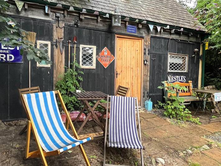 Ferienhaus für 2 Personen, mit Whirlpool und Garten sowie Sauna