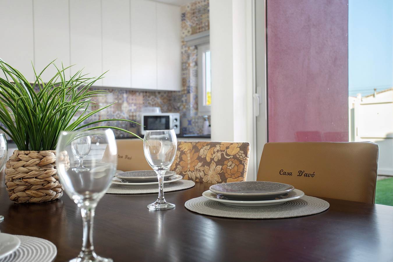 Ferienhaus "Casa Davó" mit Garten, Klimaanlage und Wlan in Amor, Leiria District