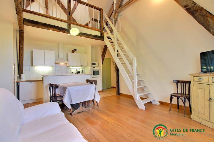 Gîte pour 4 personnes, avec jardin et piscine à Pluneret - 4