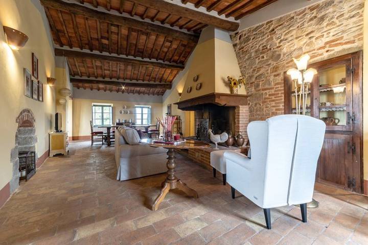 Maison de campagne pour 2 personnes, avec jardin ainsi que piscine et vue, animaux acceptés à Monti (Toscane) - 4