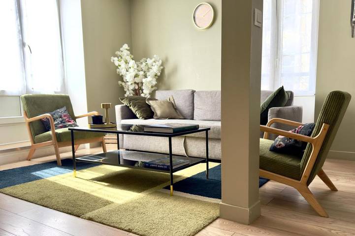 Gîte pour 7 personnes, avec vue dans Chateau de Vizille