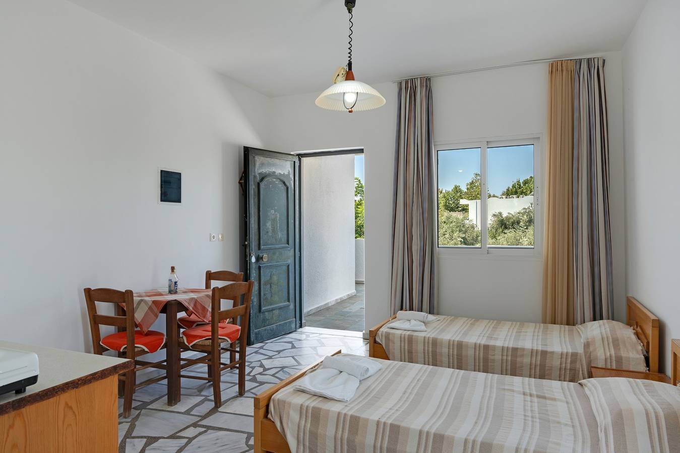 Chambre d’hôtes « Ilios and Irene 6 » avec terrasse partagée, Wi-Fi et climatisation in Mastichari, Cos