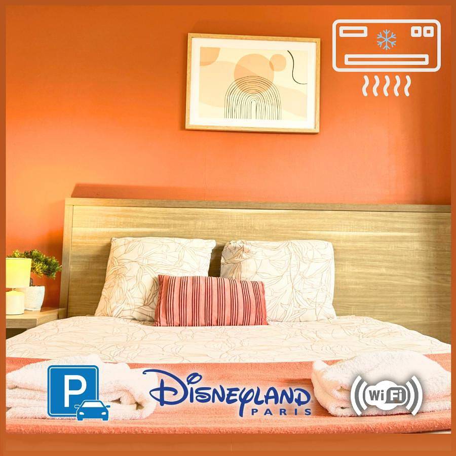 Appartement entier, Studio Platanes 4 - Proche Disneyland - Parking gratuit - Meaux in Meaux, Seine-et-Marne