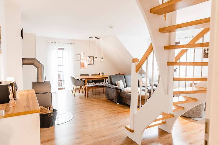 Ferienhaus für 6 Personen, mit Garten