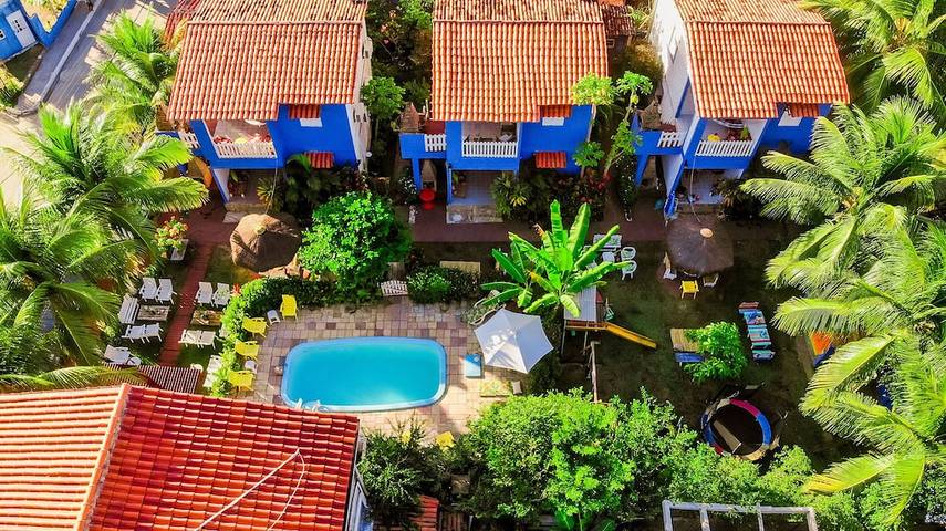 Casas e apartamentos de temporada para 2 pessoas, com jardim e piscina e ainda jacuzzi, com animais de estimação em Ipojuca