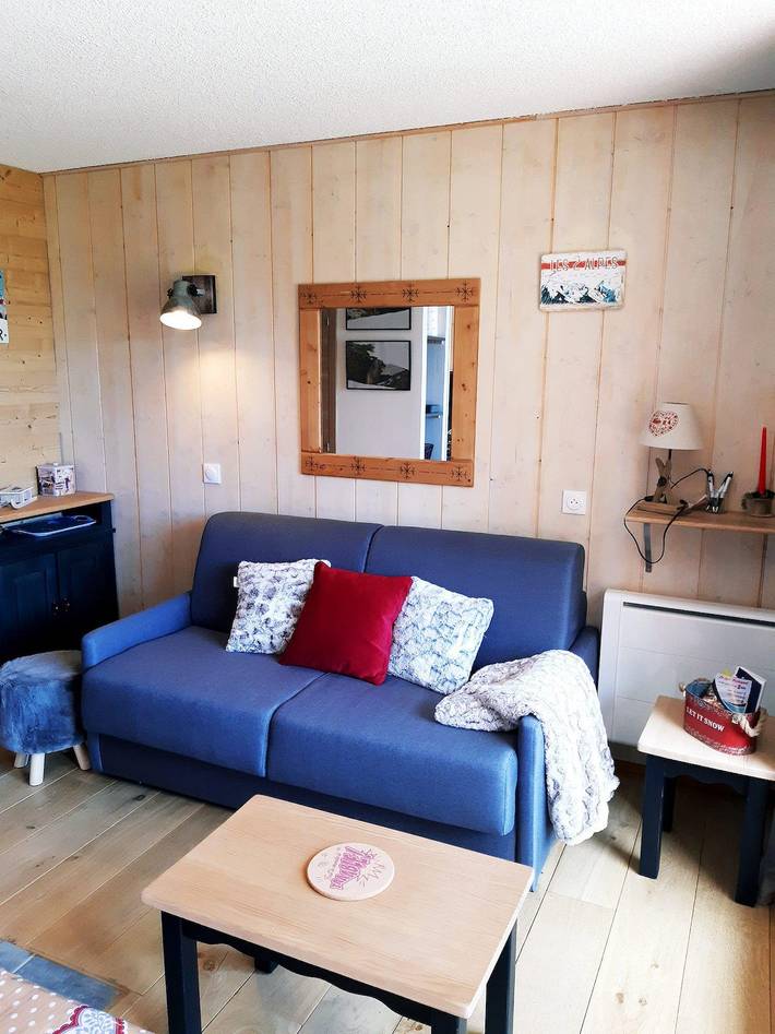 Chalet pour 4 personnes, avec vue et balcon dans Les Deux Alpes