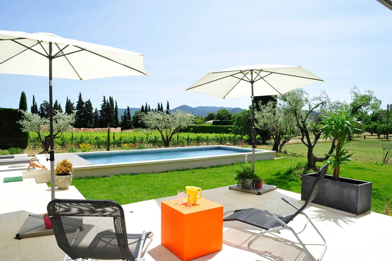 Le Clos de Bébel in Vaison-la-Romaine, Parc naturel régional du Mont-Ventoux