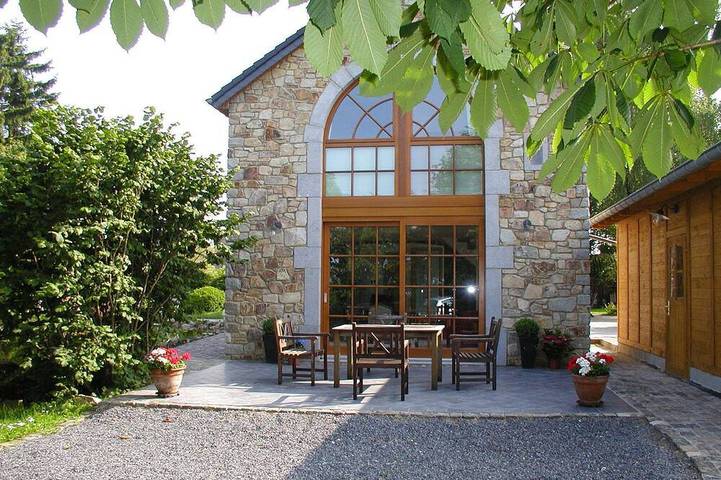 Ferienhaus für 4 Personen, mit Terrasse und Garten
