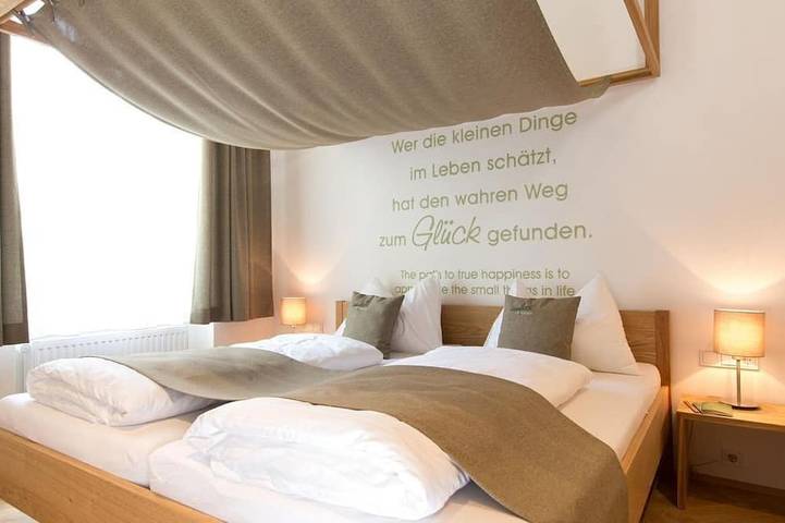 Ferienwohnung für 4 Personen, mit Garten