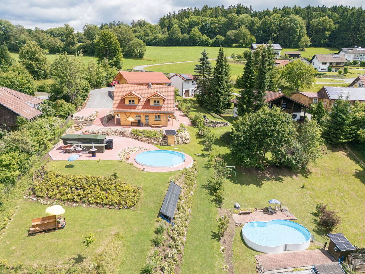 Spiegelau 604 - Chalet Toni mit Pool und Sauna 604.1 in Spiegelau, Ostbayern