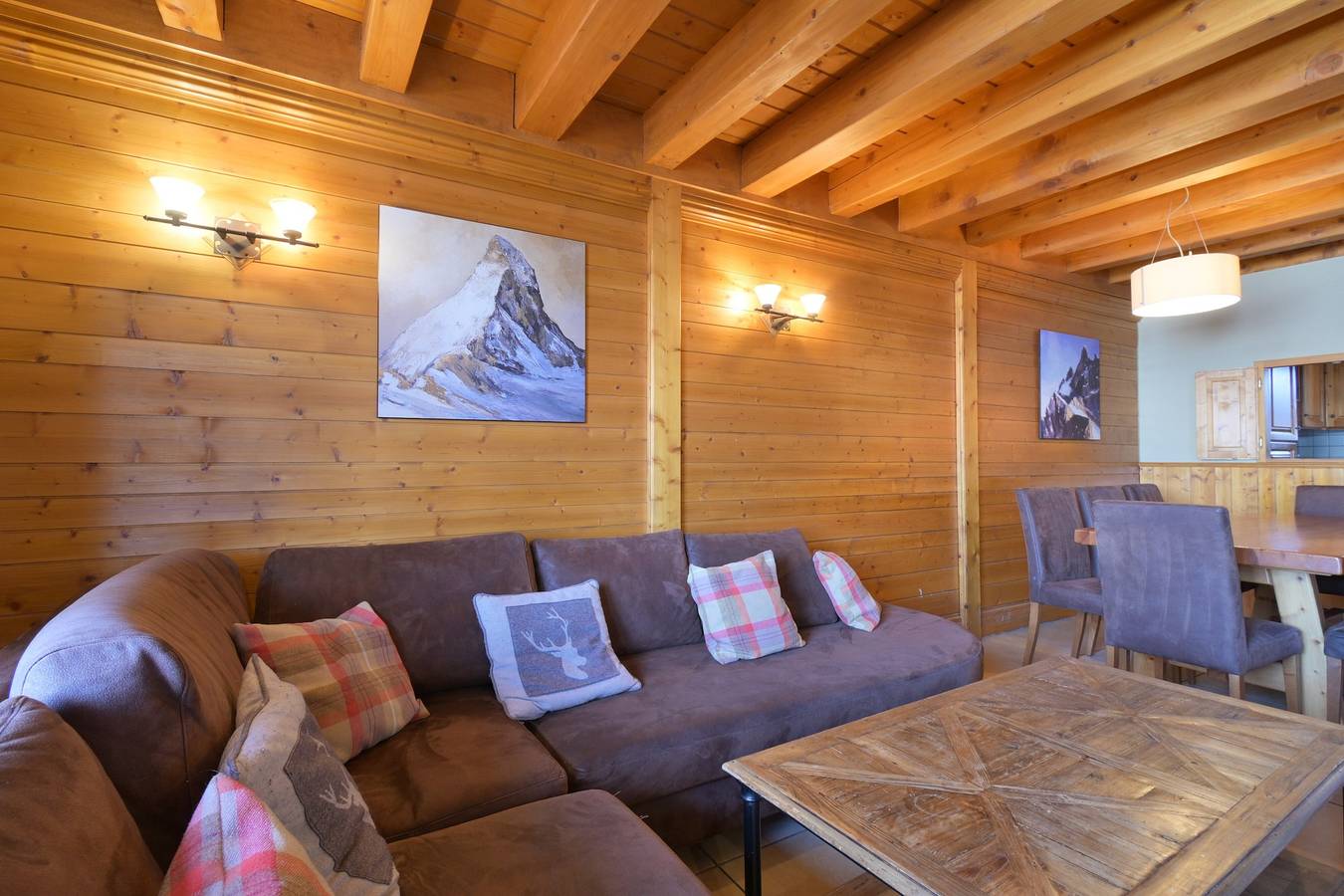 Appartement entier, Appartement 'Lesetoilesdelaplagne Chalet 20' avec vue montagne et balcon in Belle Plagne, La Plagne-Tarentaise
