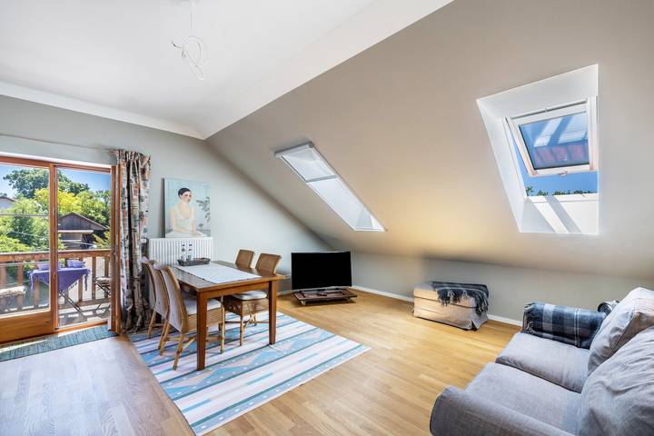 Ferienwohnung für 4 Personen, mit Balkon und Seeblick am Ammersee - 4