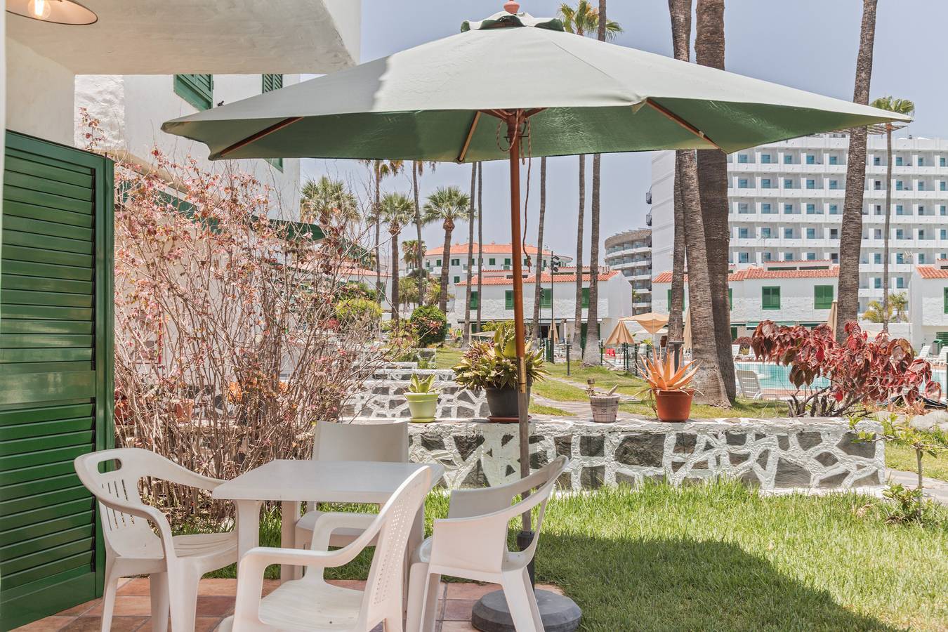Ganze Wohnung, Ferienhaus 'El Caserío de Merengue' mit Gemeinschaftspool, Wlan und Klimaanlage in Maspalomas, San Bartolomé de Tirajana