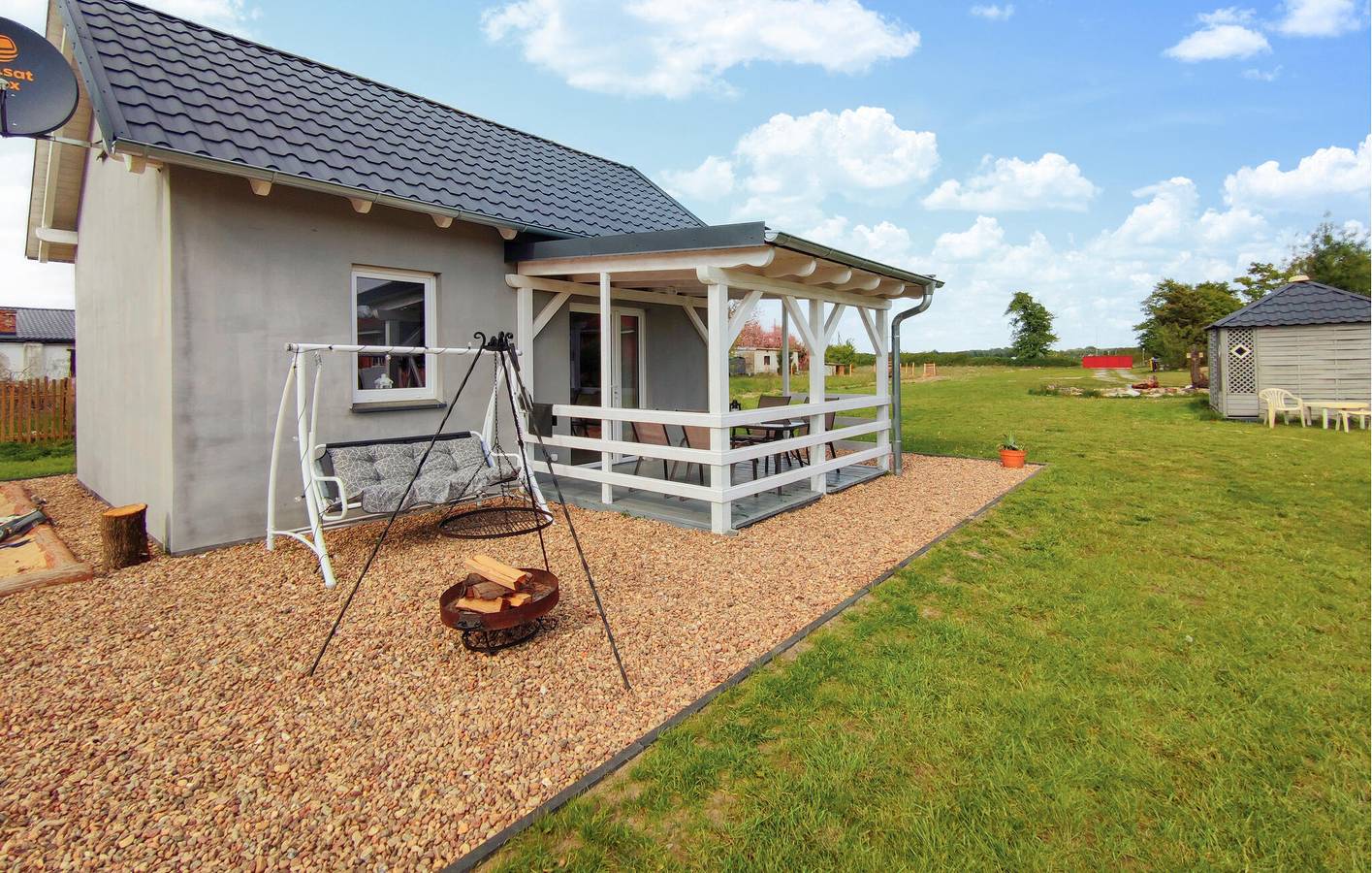 Ferienhaus für 6 Personen mit Terrasse in Lebus (Polen)