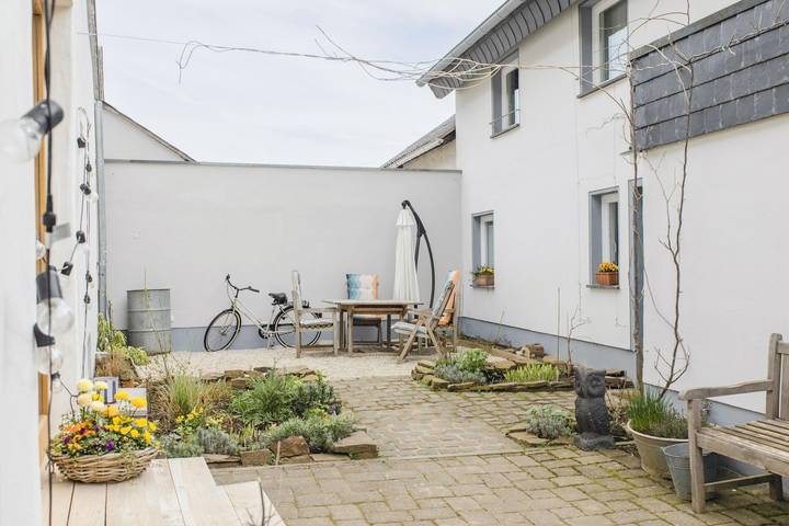 Ferienhaus für 4 Personen, mit Garten