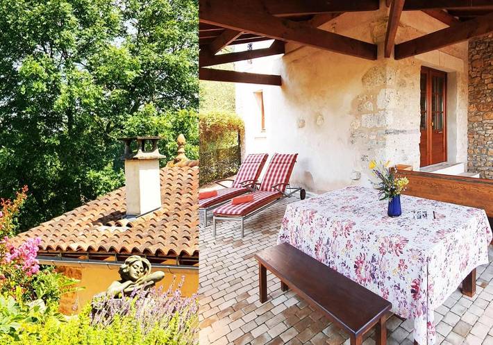 Location de vacances pour 4 personnes, avec jardin ainsi que piscine et vue à Saint-Jean-de-Côle - 3