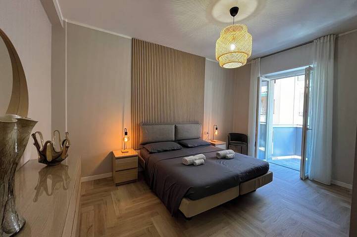 Ferienwohnung für 6 Personen, mit Balkon und Garten in Bergamo