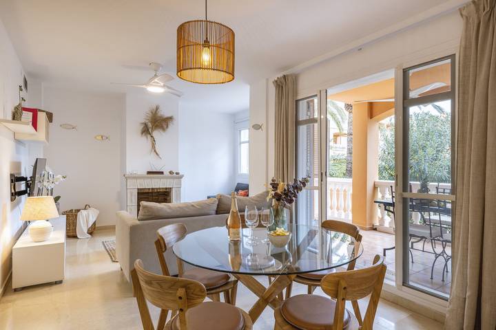Vakantieappartement voor 5 personen, met balkon en tuin in Jávea