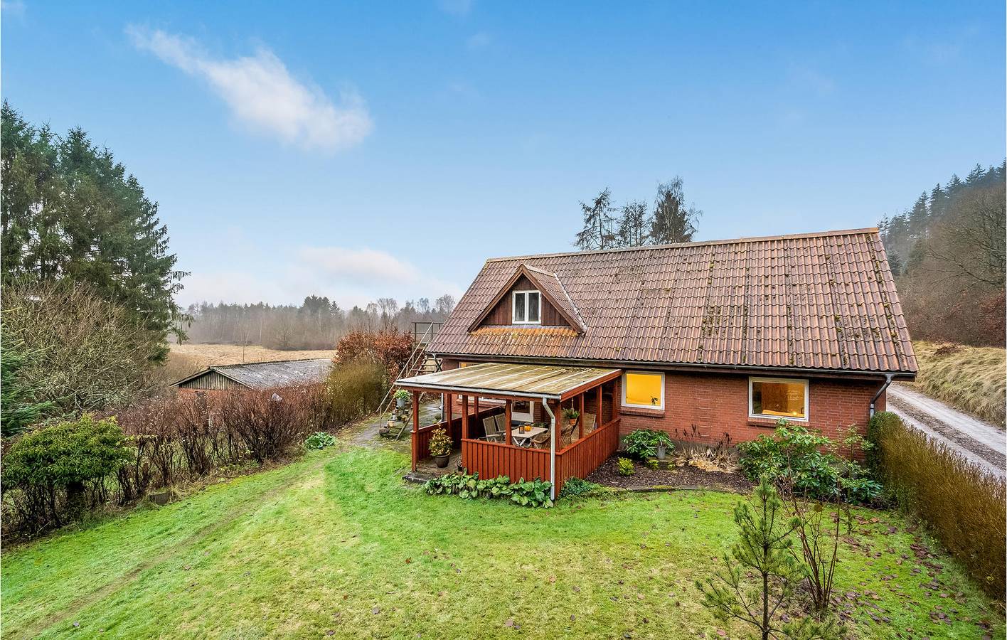 Ferienhaus für 6 Personen mit Terrasse in Silkeborg