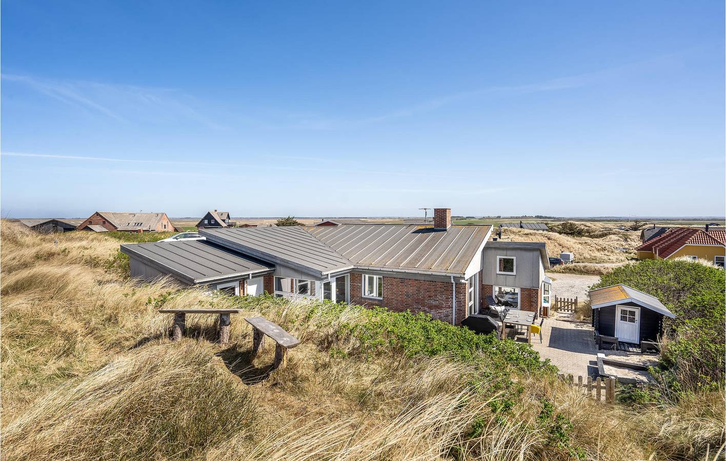 Ferienhaus für 10 Personen mit Garten in Ringkøbing, Holmsland Klit