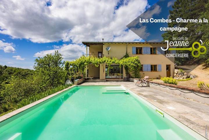 Chalet para 10 personas, con jardín y piscina - 1