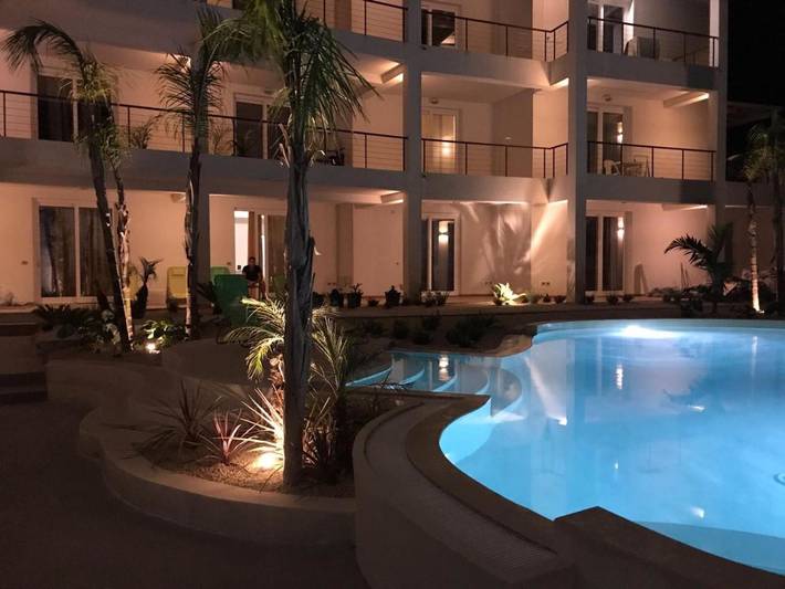 BnB für 3 Personen, mit Ausblick und Pool sowie Garten, kinderfreundlich auf Favignana
