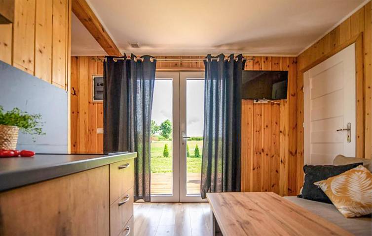 Ferienhaus für 5 Personen mit Terrasse in Powiat Mrągowski