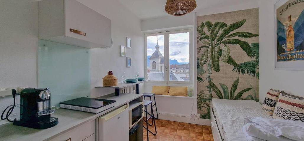 Gîte pour 2 personnes, avec vue, animaux acceptés dans Office De Tourisme De Chambery - 4