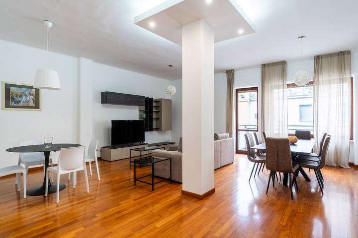 Appartement de vacances pour 9 personnes, avec Balcon