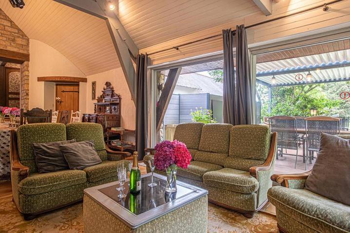 Location de vacances pour 12 personnes, avec jardin ainsi que bassin pour enfant et jacuzzi, animaux acceptés à Saint-Avé - 3