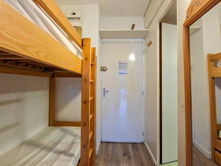 Ganzes Studio, Helles Studio mit Balkon und Skischließfach in Pistennähe in Flaine, Arâches-la-Frasse