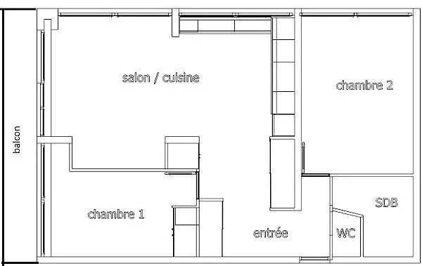 Appartement entier, 3 Pièces 6 personnes - Le Mont-Blanc-  072Mb -Plagne Centre in Plagne Centre, La Plagne-Tarentaise