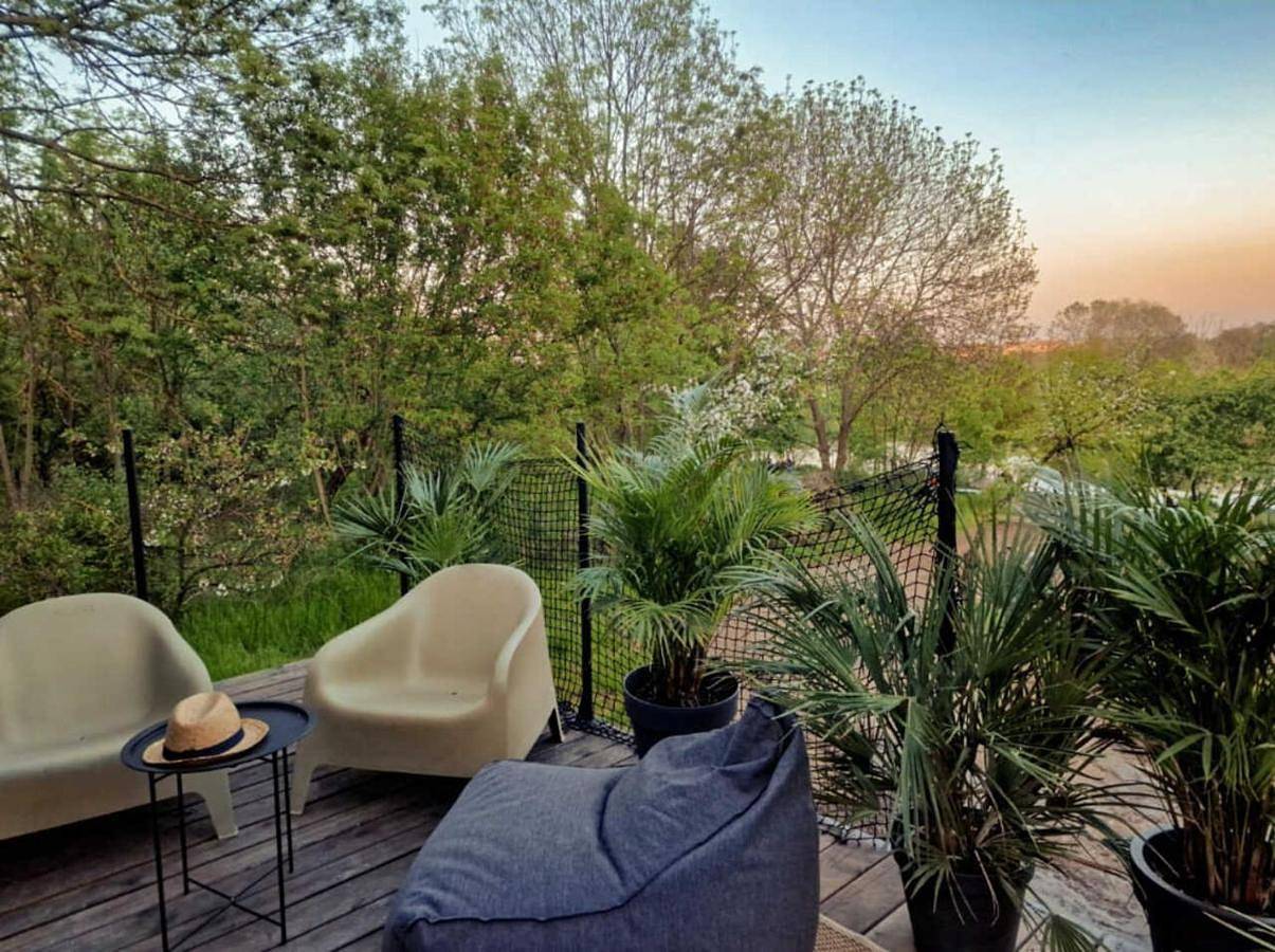 Domy w ogrodzie - Riverfront cabins in Poznań, Wielkopolska