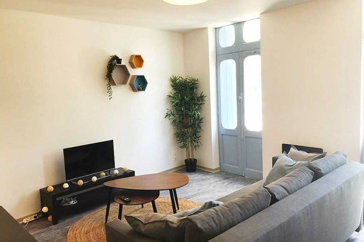 Gîte pour 4 personnes, avec Balcon dans Valence d'Agen
