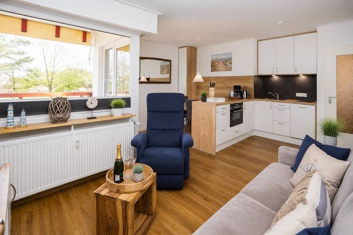 Ferienwohnung für 2 Personen, mit Balkon und Sauna in Cuxhaven Strand - 4
