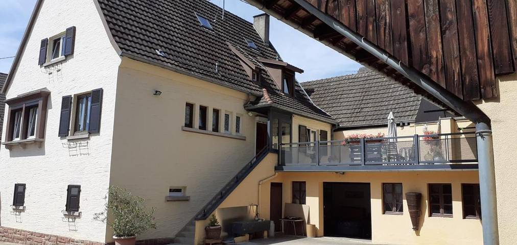 Maison de vacances pour 8 personnes, avec Balcon ainsi que Terrasse et Vue