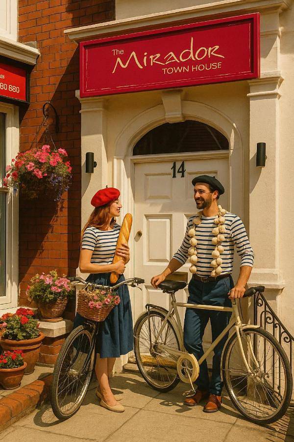 Bed and breakfast for 2 people, with terrace in Swansea